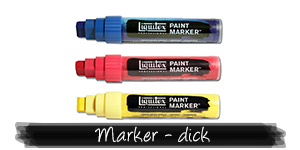 Hier finden Sie Liquitex Paint Marker 4mm Acrylmarker