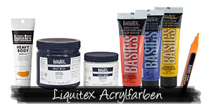 Hier finden Sie Liquitex Acrylfarben in großer Auswahl